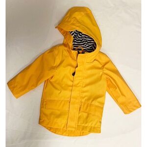 Cat & Jack 12m Wind & Water resistant Kids Yellow Duck Jacket